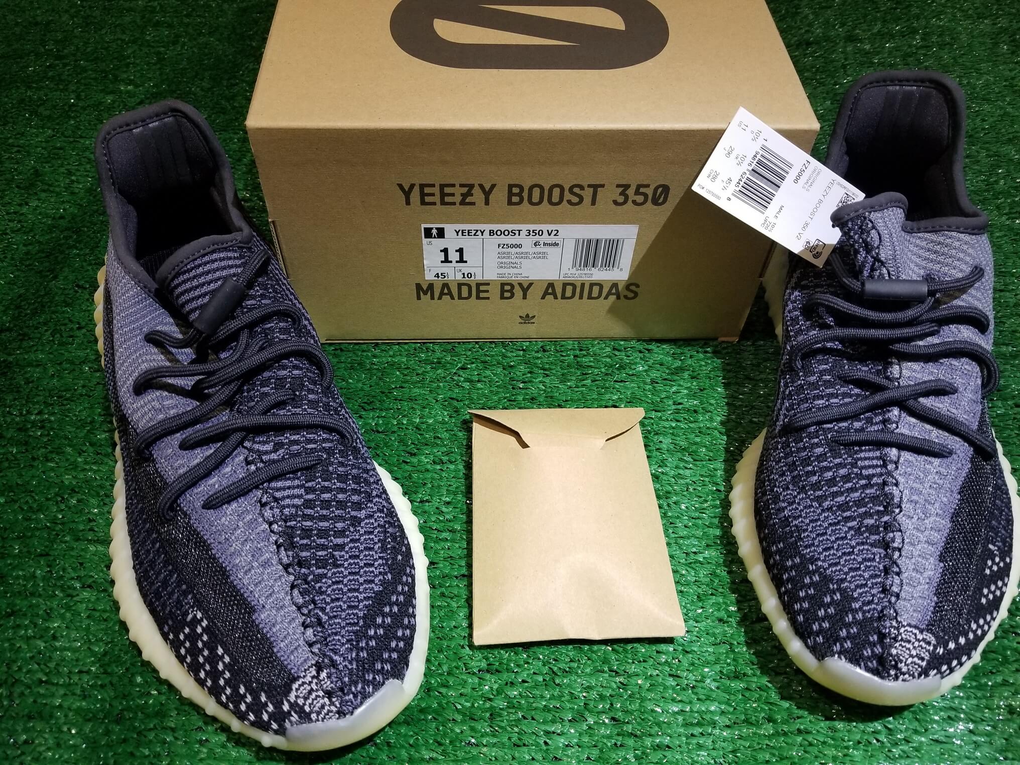 Adidas Yeezy Boost V2 Carbon 100% AUTHENTIC With Receipt Mens Size 11