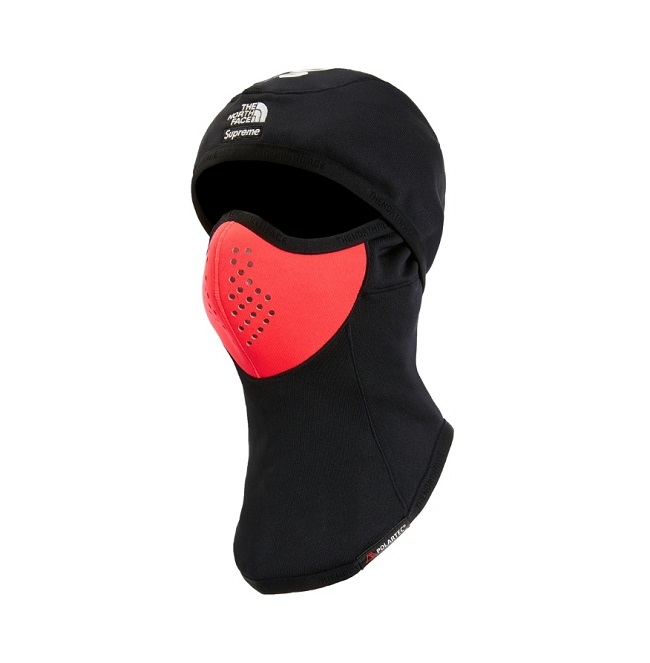 Supreme The North Face Balaclava Face Mask Black Red