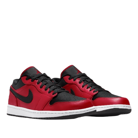 Nike Jordan 1 Low Red Black - Derek’s Sneakers & Web Services