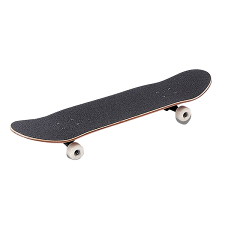 Red Splatter Skull Skateboard Deck