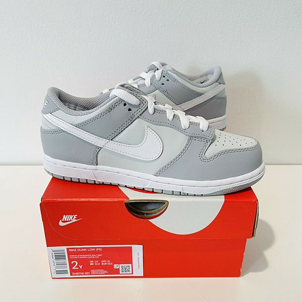 Nike Dunk Low Two-Toned Grey PS - Derek’s Sneakers & Web Services